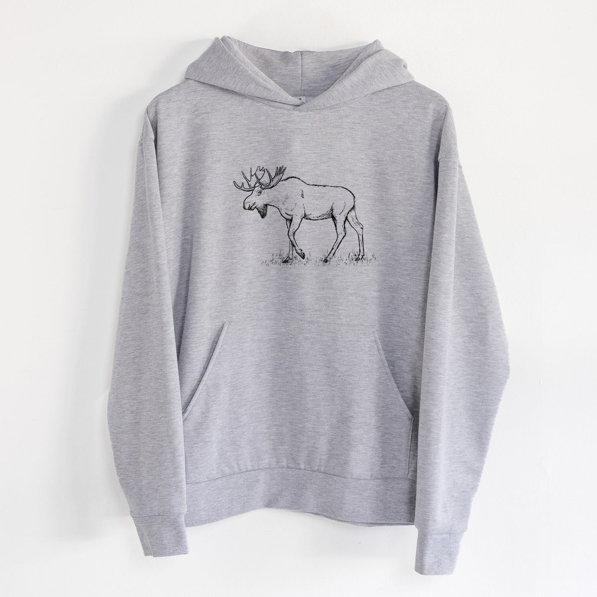Bull Moose - Alces alces  - Statement Midweight Hoodie