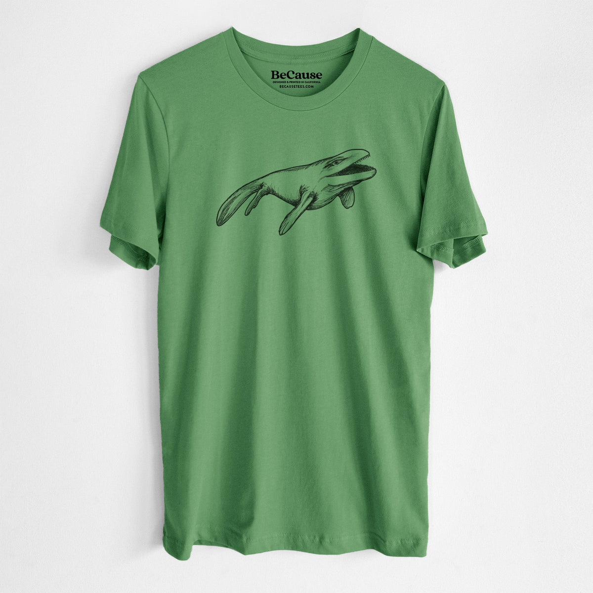 Mosasaur - Mosasaurus Hoffmani - Lightweight 100% Cotton Unisex Crewneck