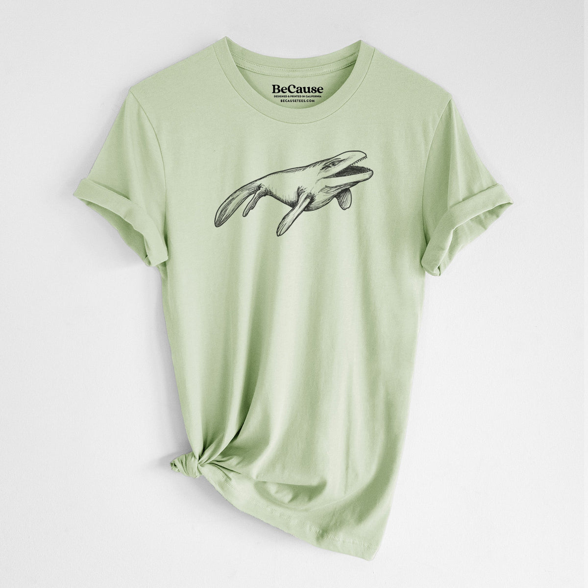 Mosasaur - Mosasaurus Hoffmani - Lightweight 100% Cotton Unisex Crewneck
