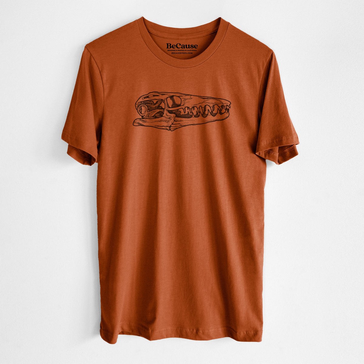 Mosasaur Skull - Lightweight 100% Cotton Unisex Crewneck