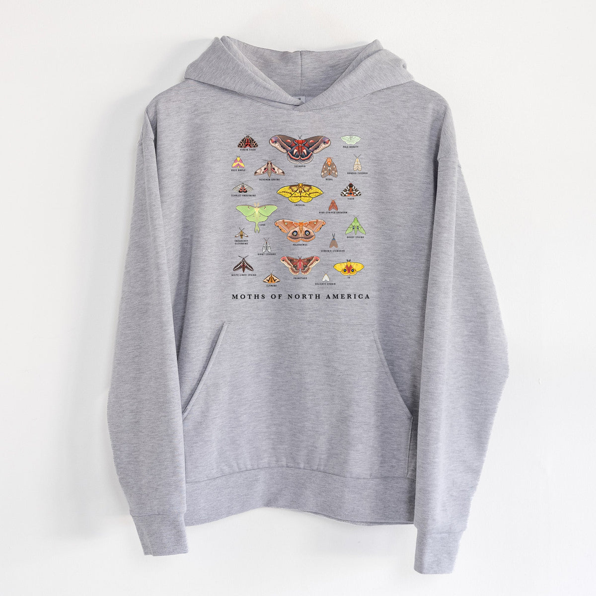 Moths of North America  - Statement Midweight Hoodie