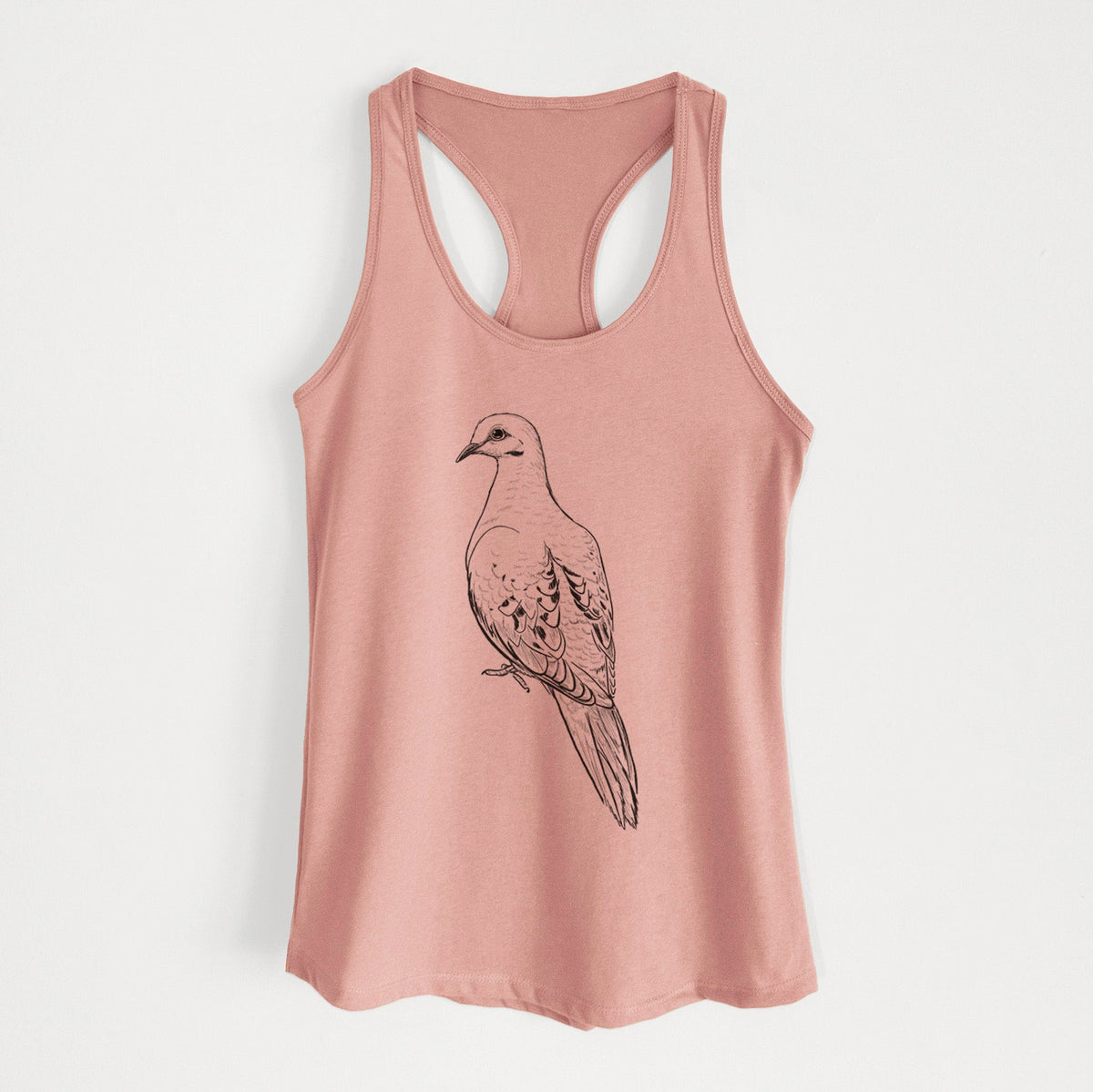 Mourning Dove - Zenaida macroura - Women's Racerback Tanktop