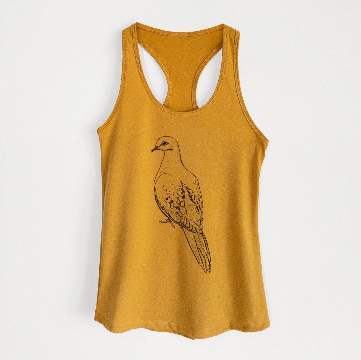 Mourning Dove - Zenaida macroura - Women's Racerback Tanktop