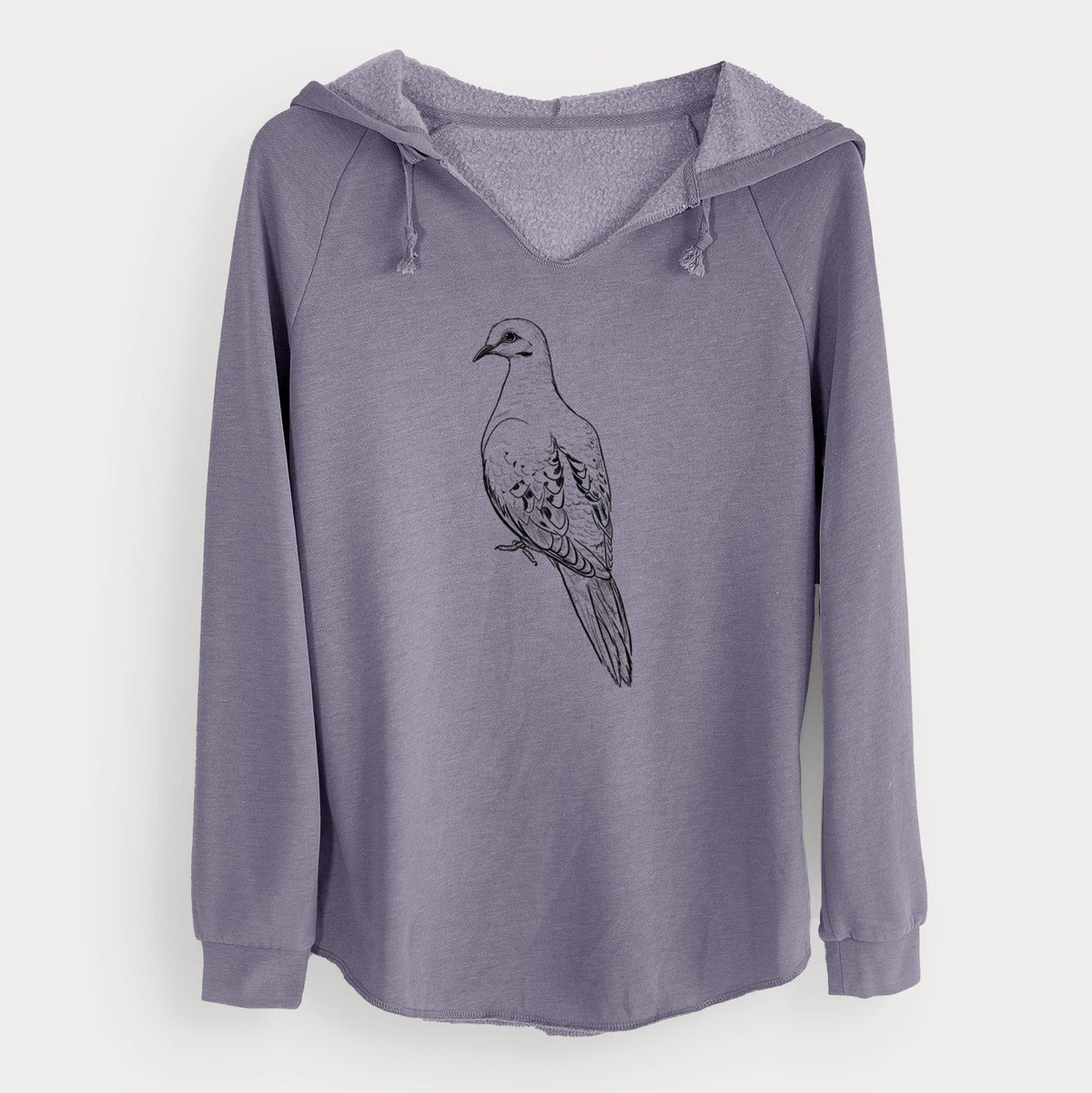 Mourning Dove - Zenaida macroura - Cali Wave Hooded Sweatshirt