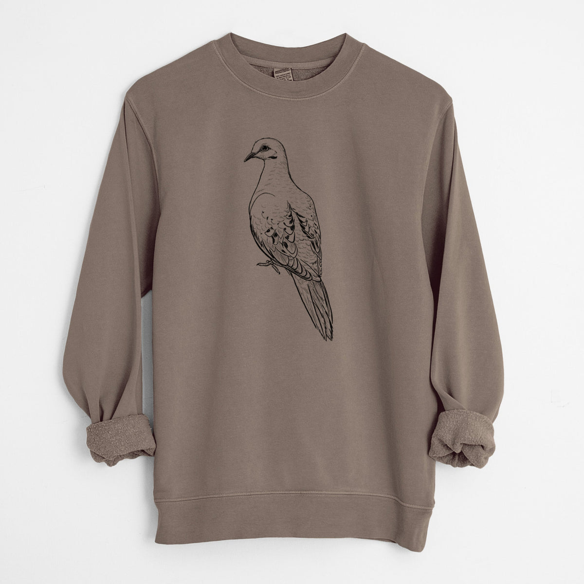 Mourning Dove - Zenaida macroura - Unisex Pigment Dyed Crew Sweatshirt