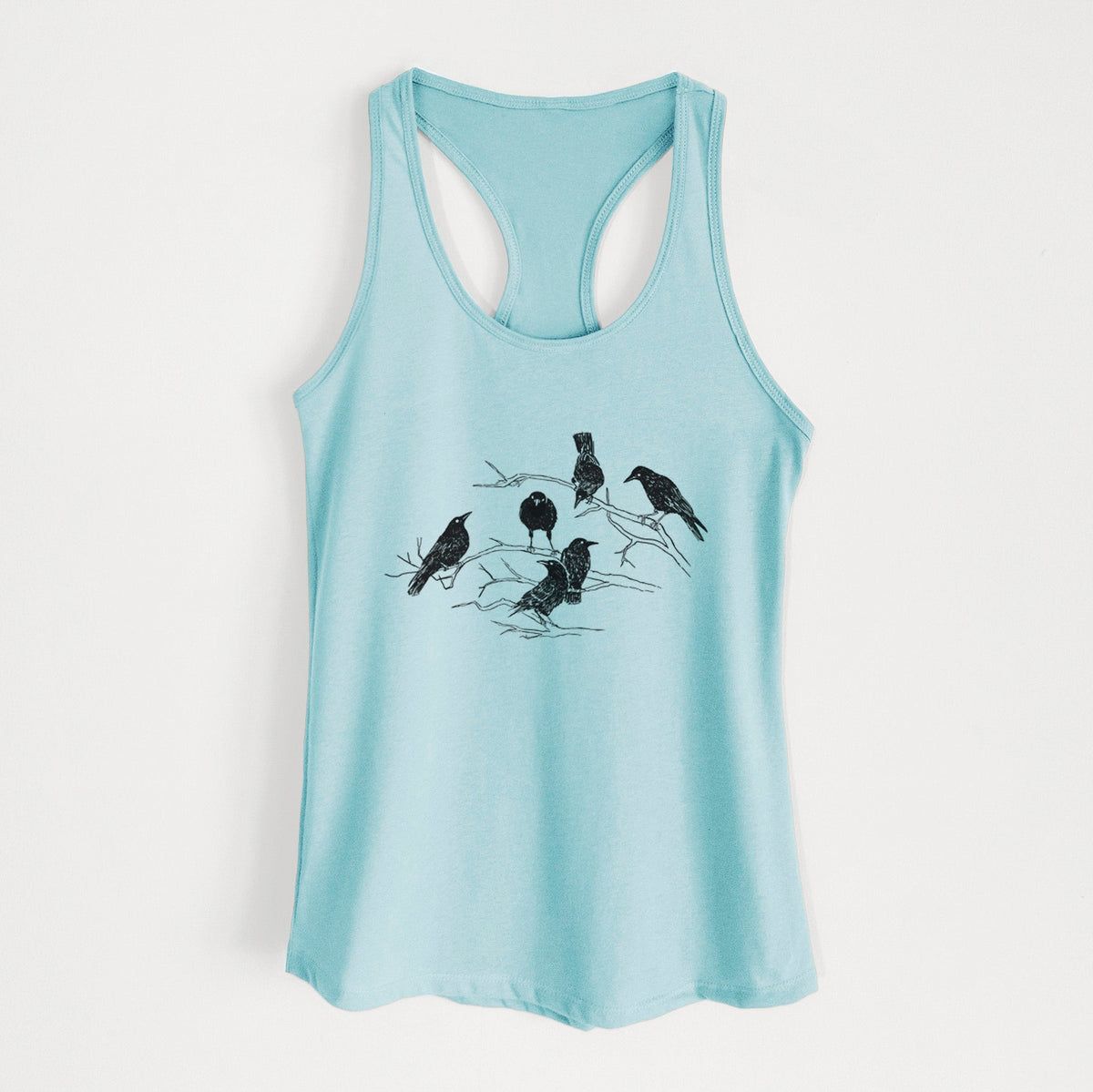 Murder of Crows - Women's Racerback Tanktop