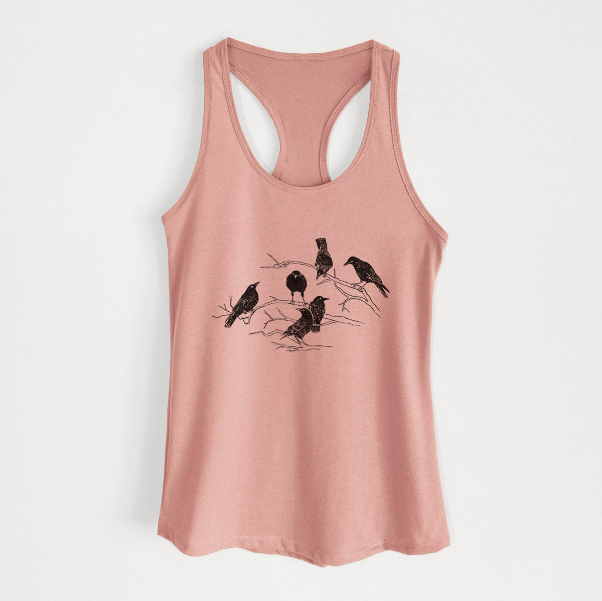 Murder of Crows - Women's Racerback Tanktop