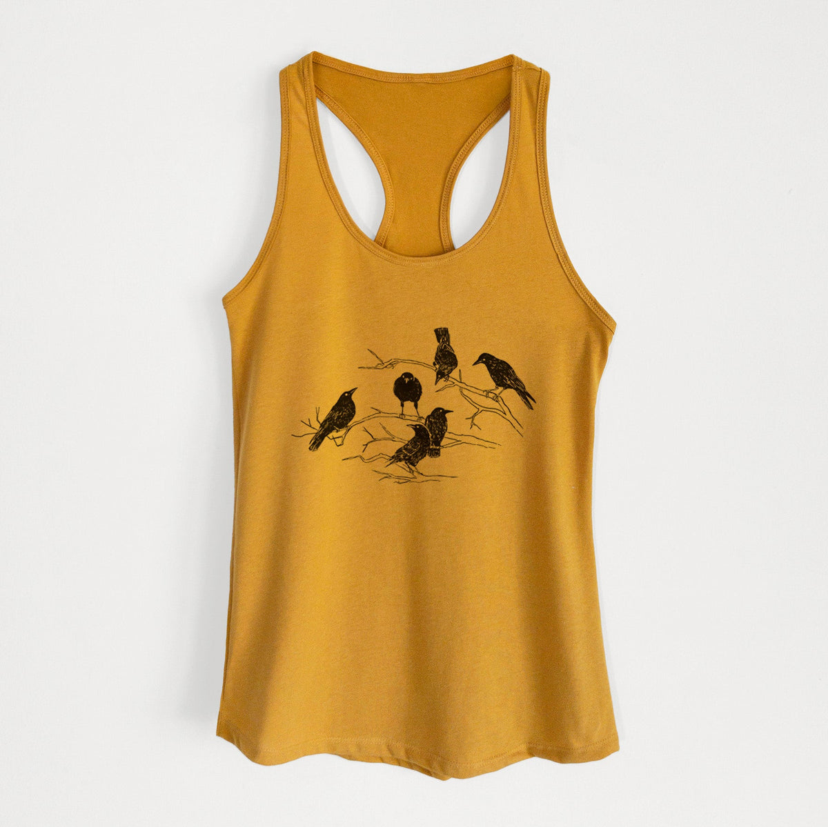Murder of Crows - Women's Racerback Tanktop