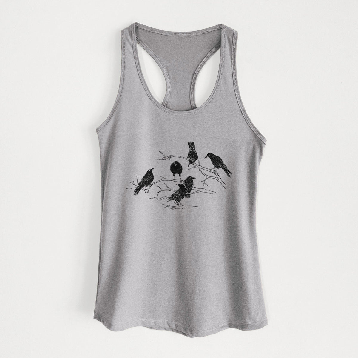 Murder of Crows - Women's Racerback Tanktop