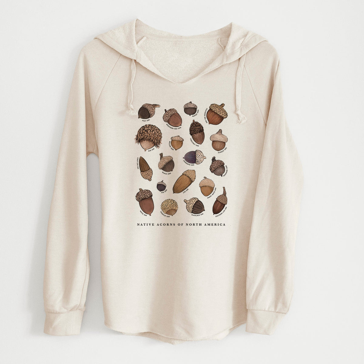 Native Acorns of North America - Cali Wave Hooded Sweatshirt