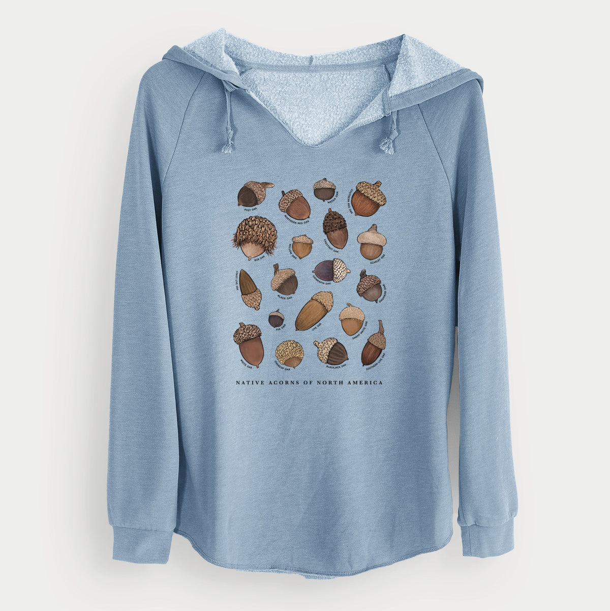 Native Acorns of North America - Cali Wave Hooded Sweatshirt