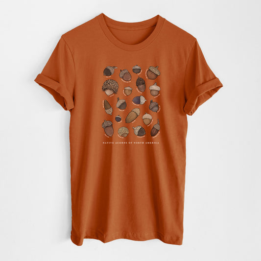 Native Acorns of North America - Lightweight 100% Cotton Unisex Crewneck