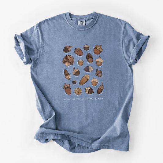 Native Acorns of North America - Unisex Comfort Colors Garment-Dyed Heavyweight T-shirt