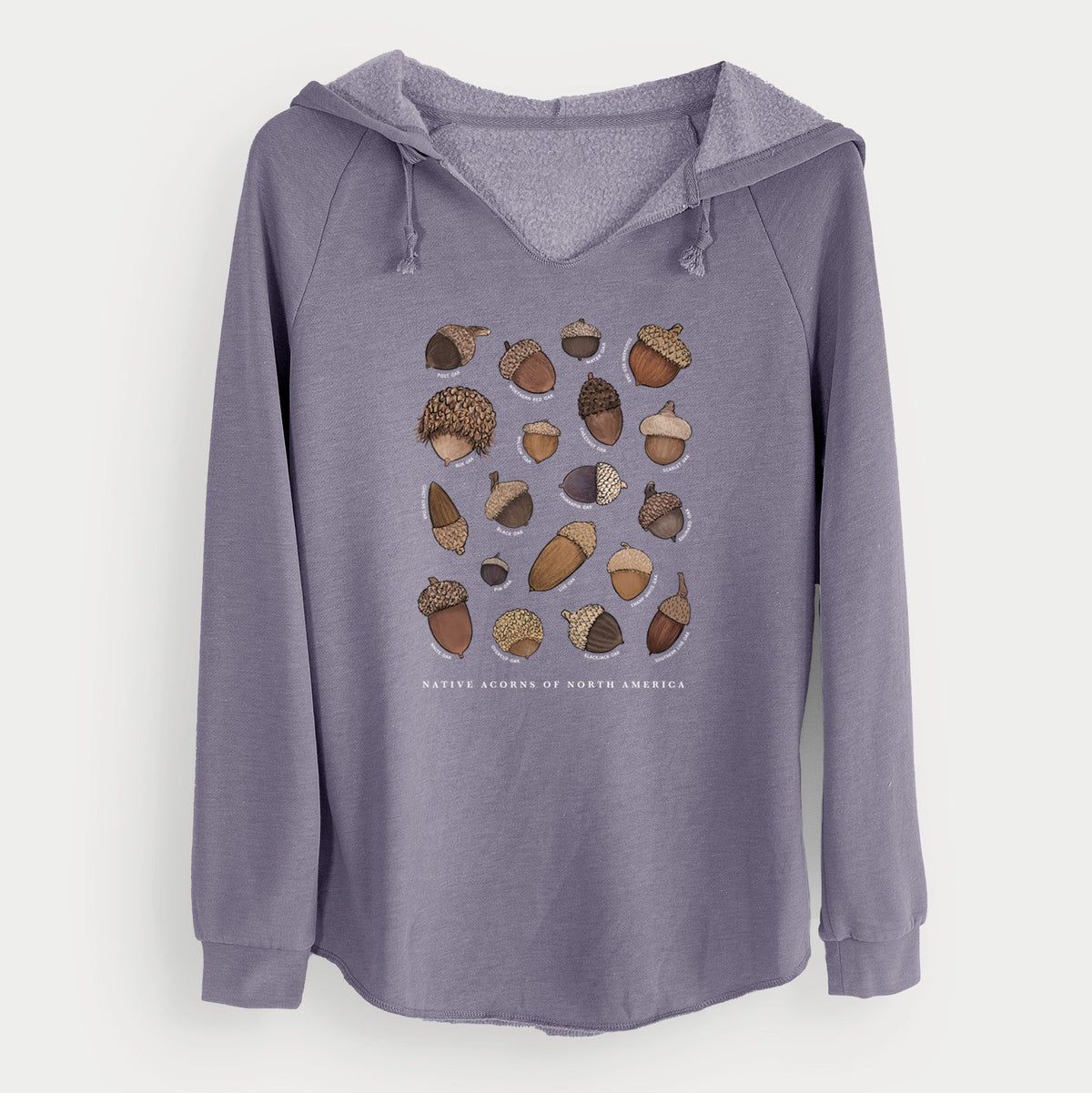 Native Acorns of North America - Cali Wave Hooded Sweatshirt