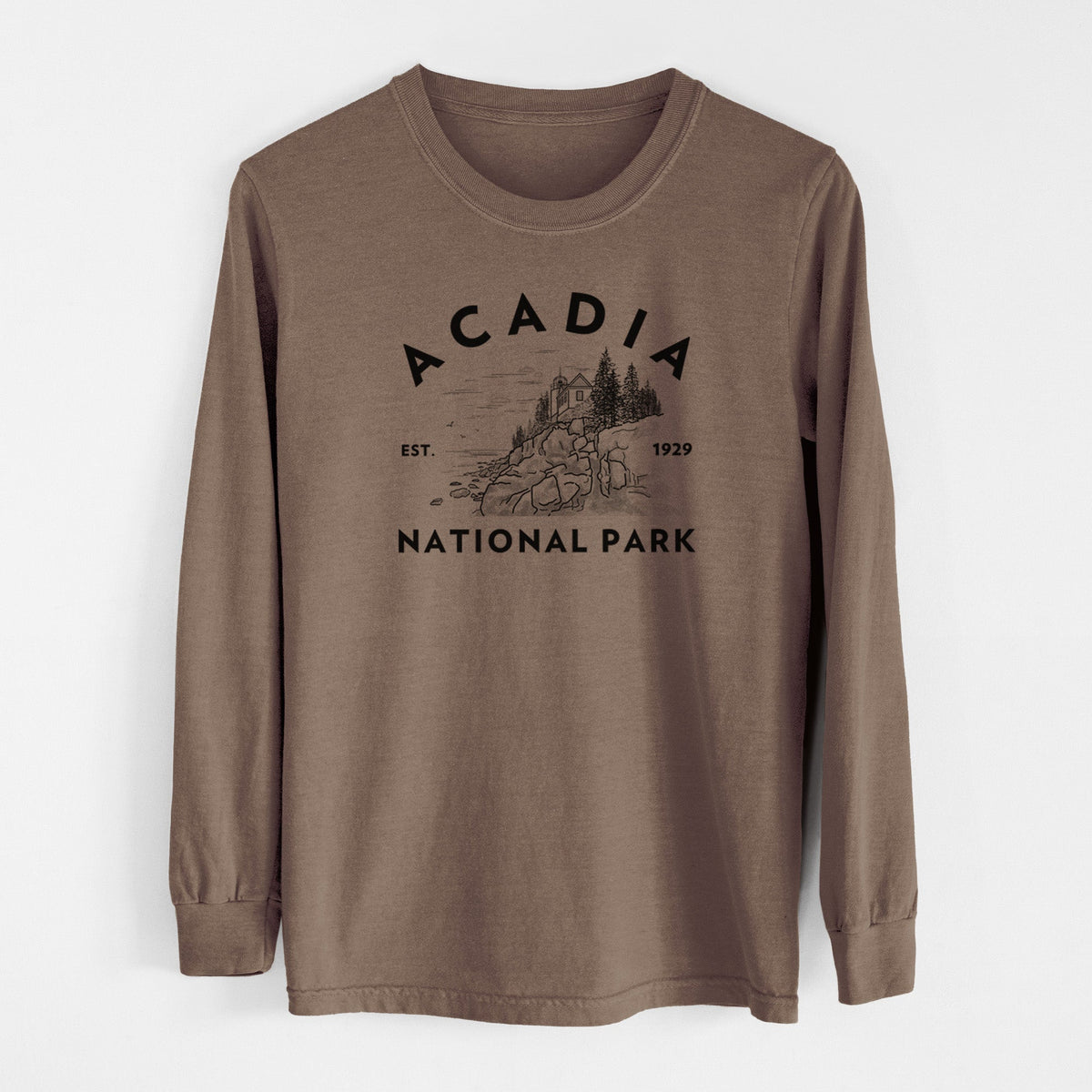Acadia National Park - Unisex Comfort Colors 100% Cotton Long Sleeve