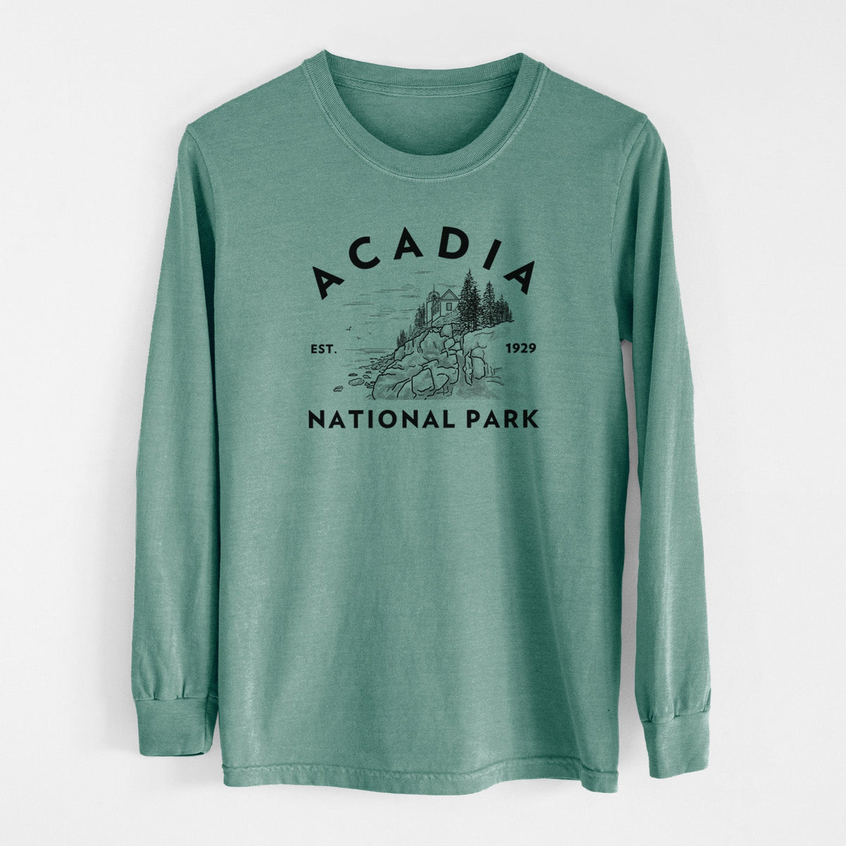 Acadia National Park - Unisex Comfort Colors 100% Cotton Long Sleeve