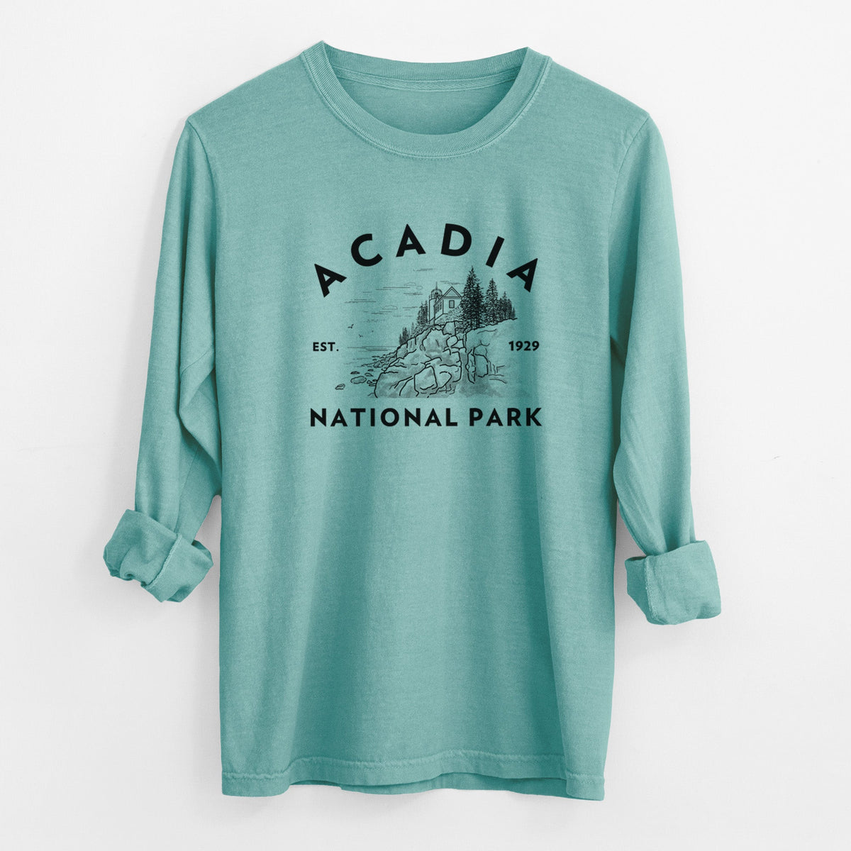 Acadia National Park - Unisex Comfort Colors 100% Cotton Long Sleeve