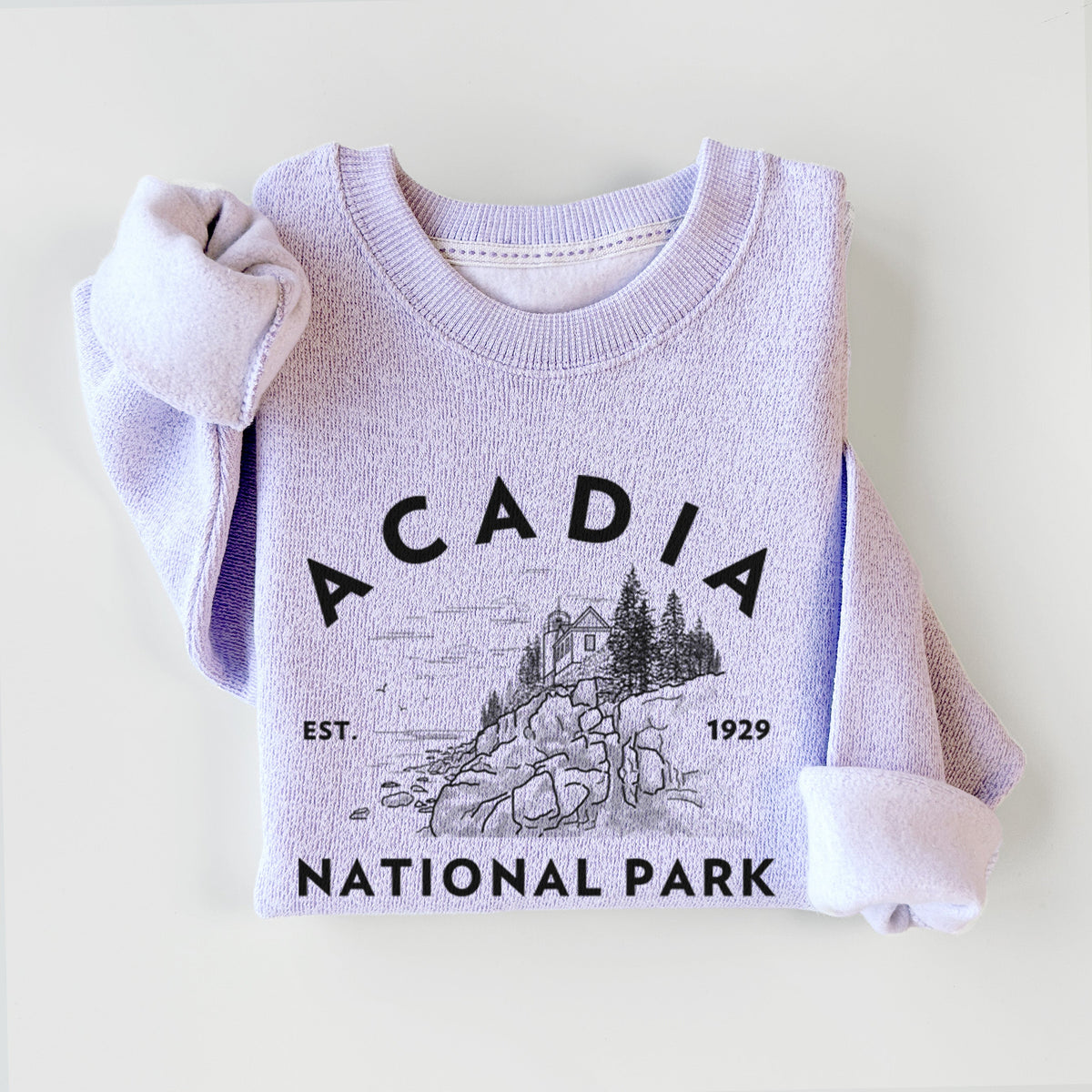 Acadia National Park - Knit Sweatshirt