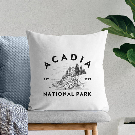 Acadia National Park - Throw Pillow Cover