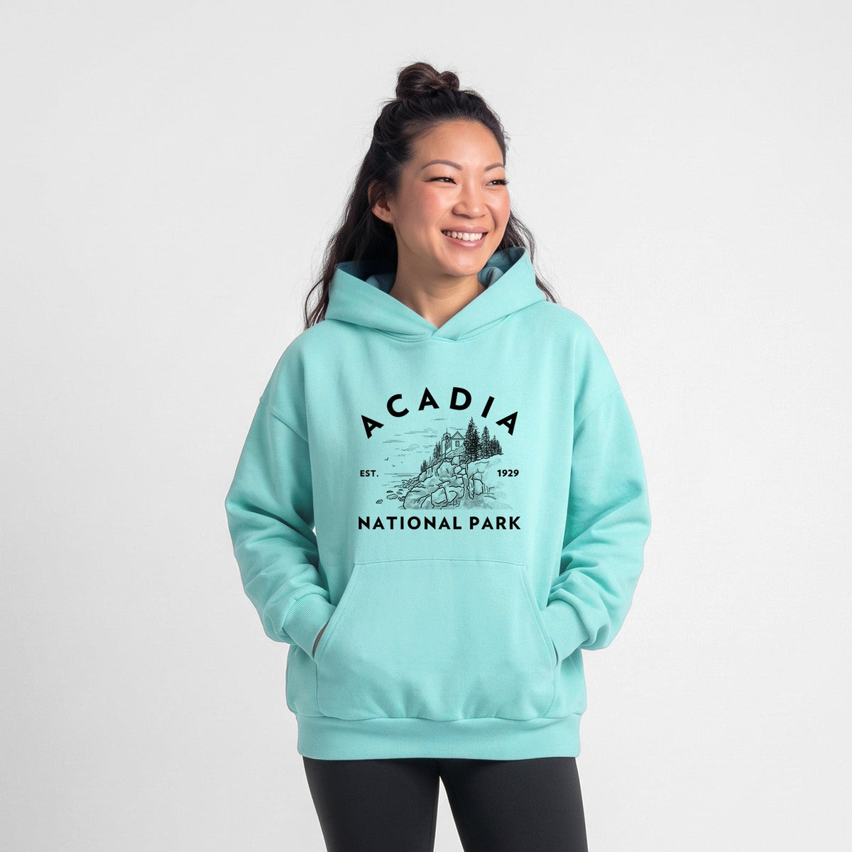 Acadia National Park  - Statement Midweight Hoodie