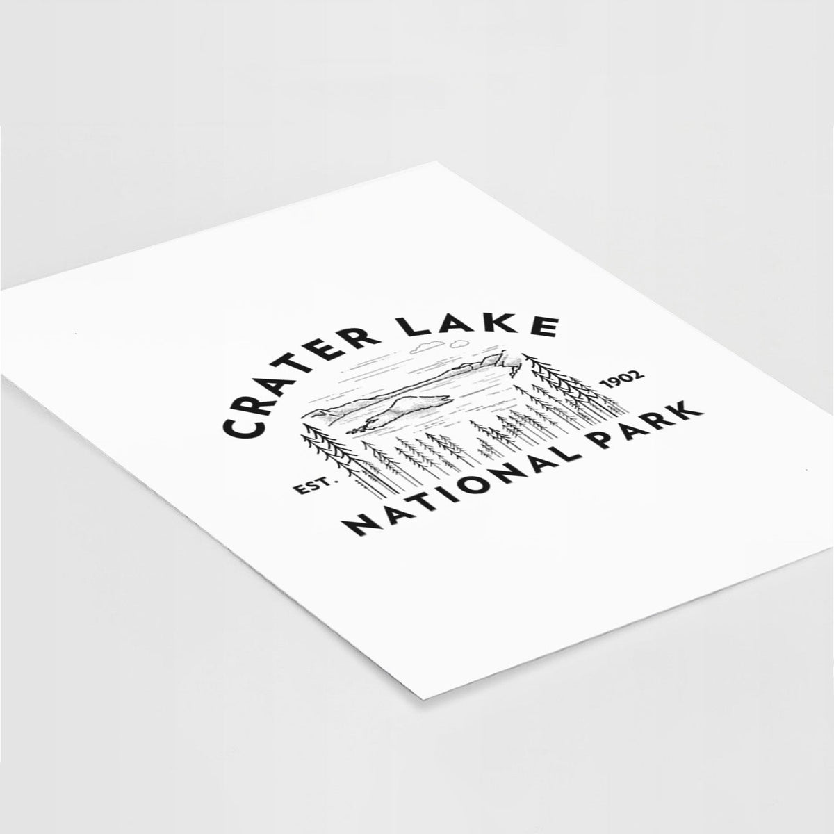 Crater Lake National Park - Fine Art Print