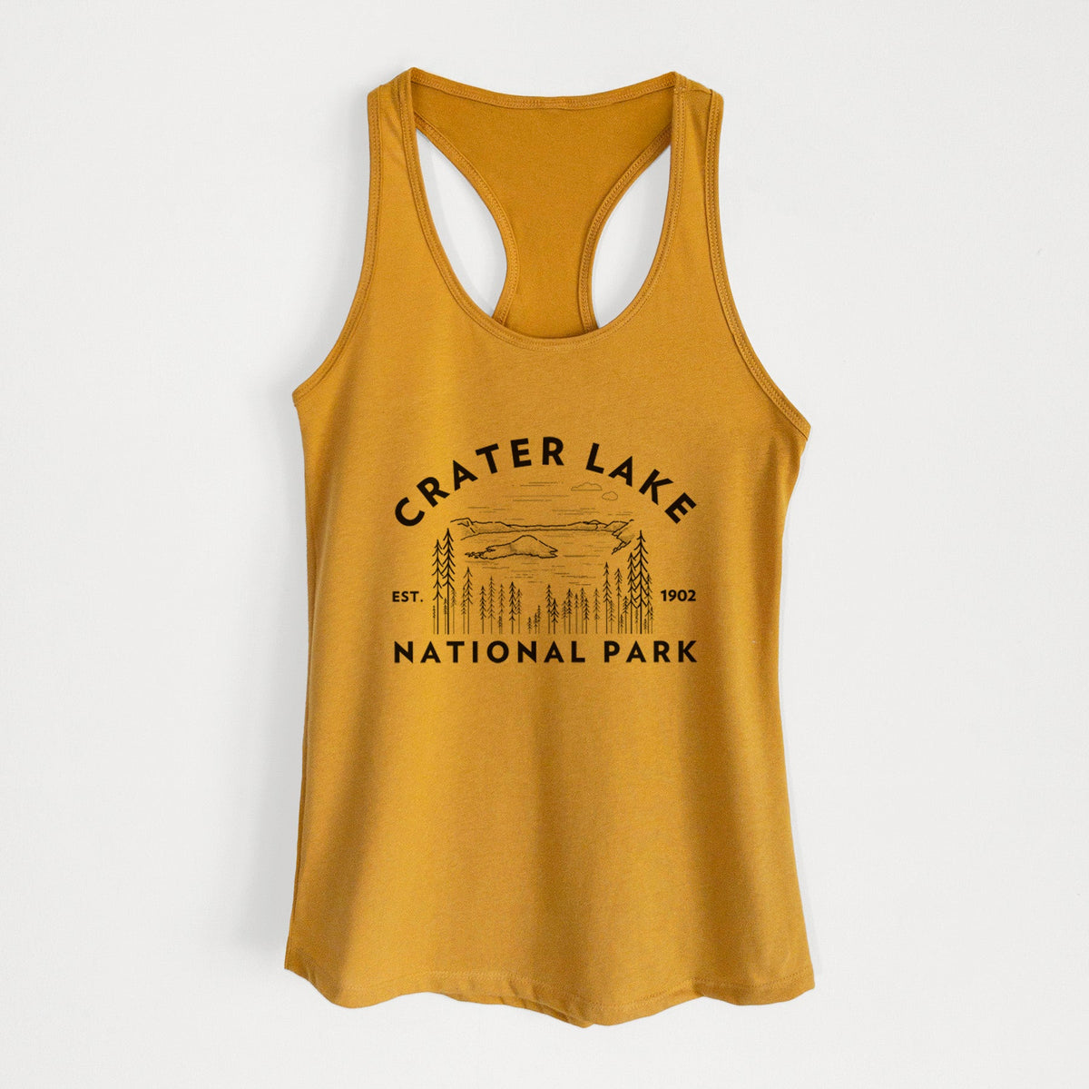 Crater Lake National Park - Women's Racerback Tanktop