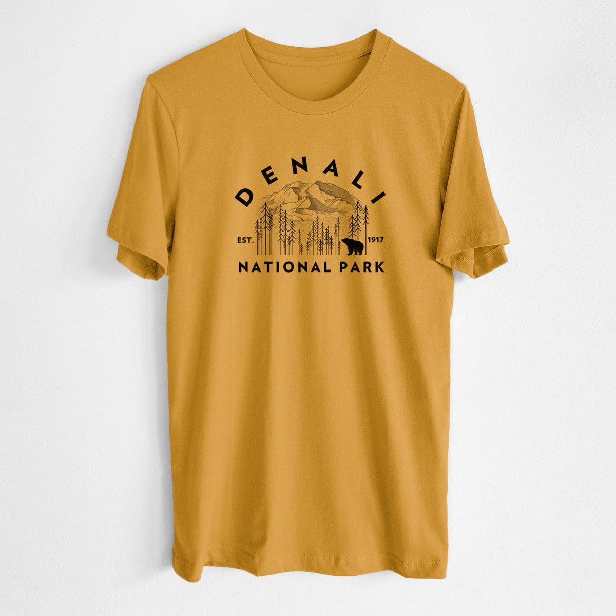 Denali National Park - Lightweight 100% Cotton Unisex Crewneck