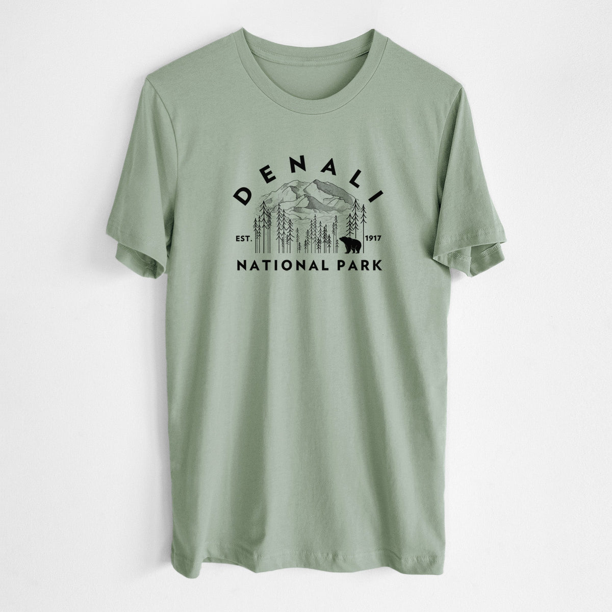 Denali National Park - Lightweight 100% Cotton Unisex Crewneck