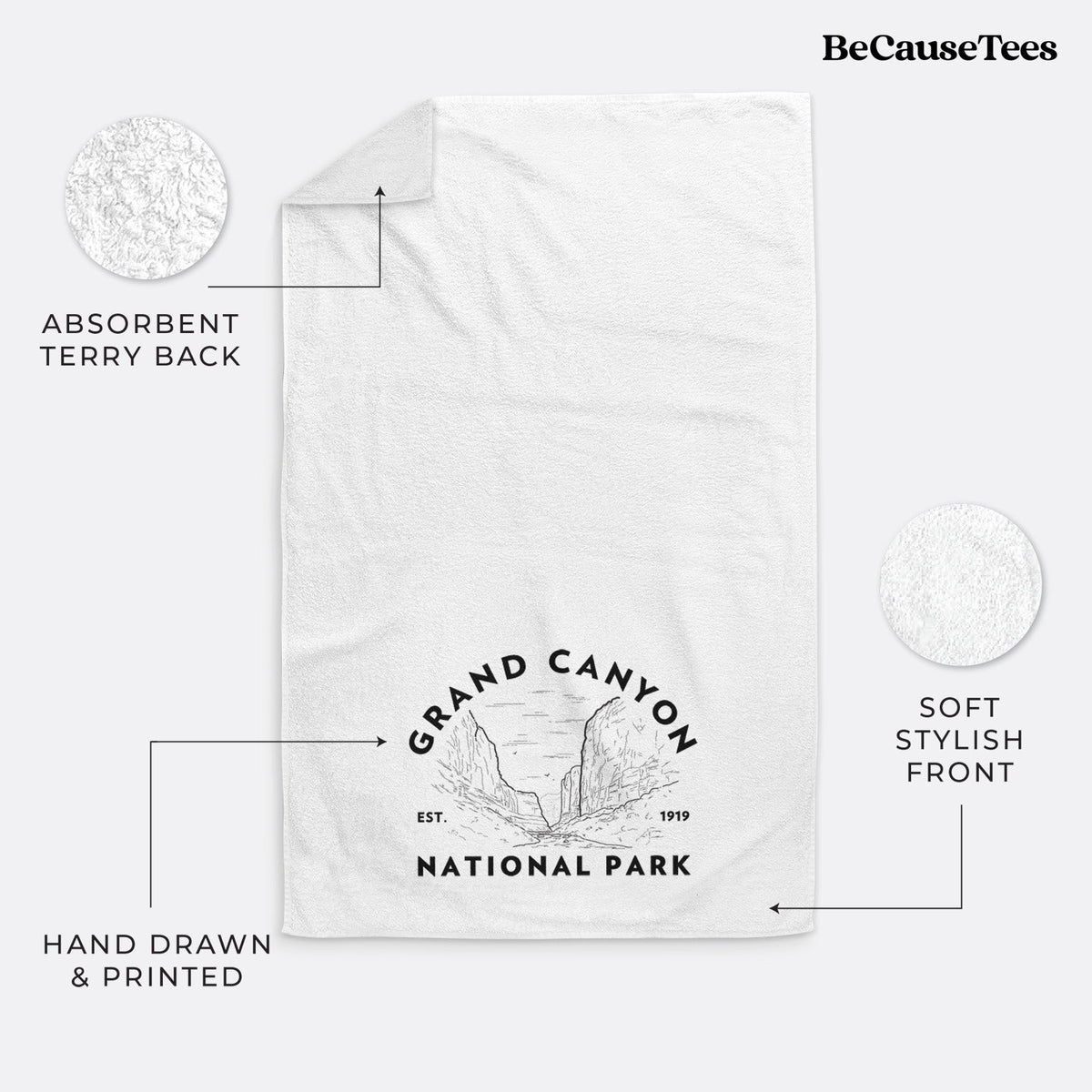 Grand Canyon National Park Premium Decorative Hand Towel