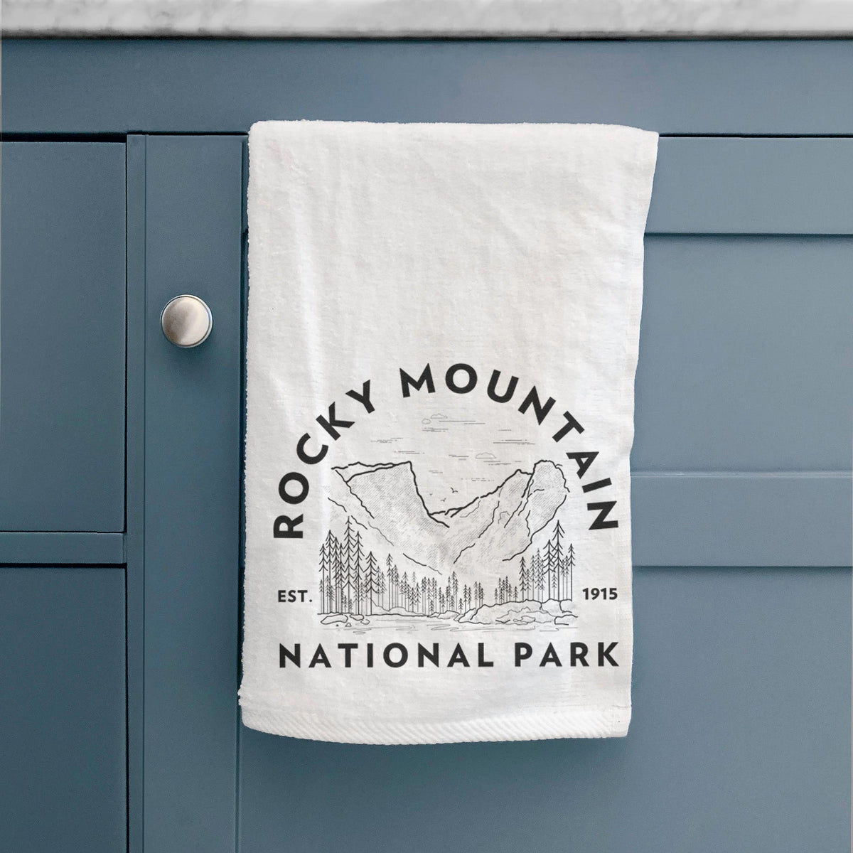 Rocky Mountain National Park Premium Decorative Hand Towel
