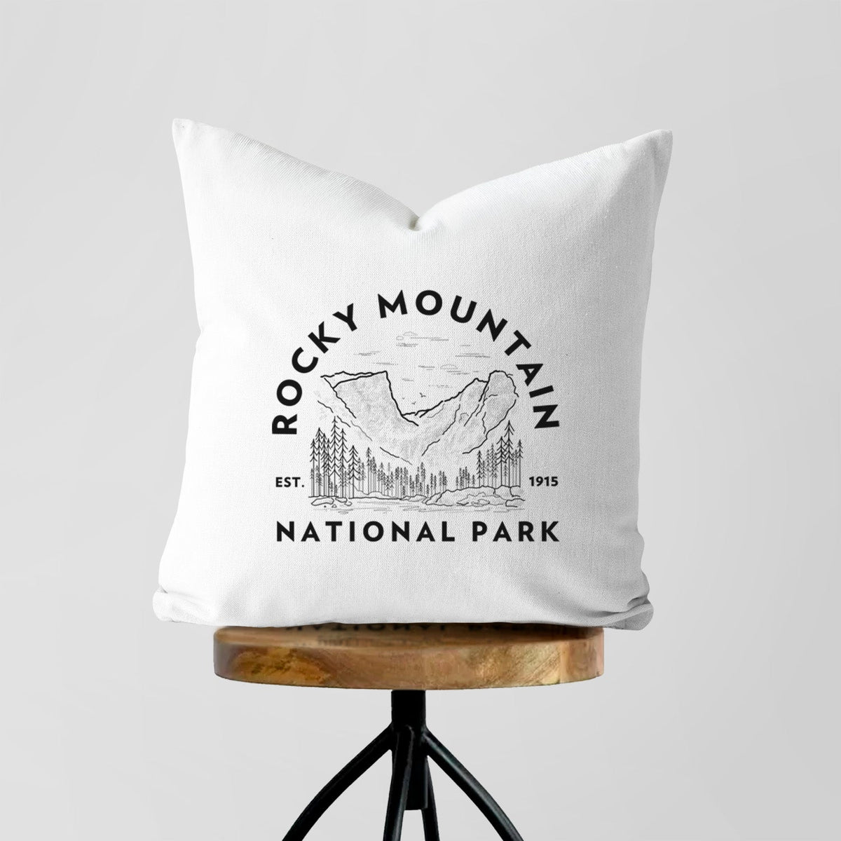 Rocky Mountain National Park - Throw Pillow Cover