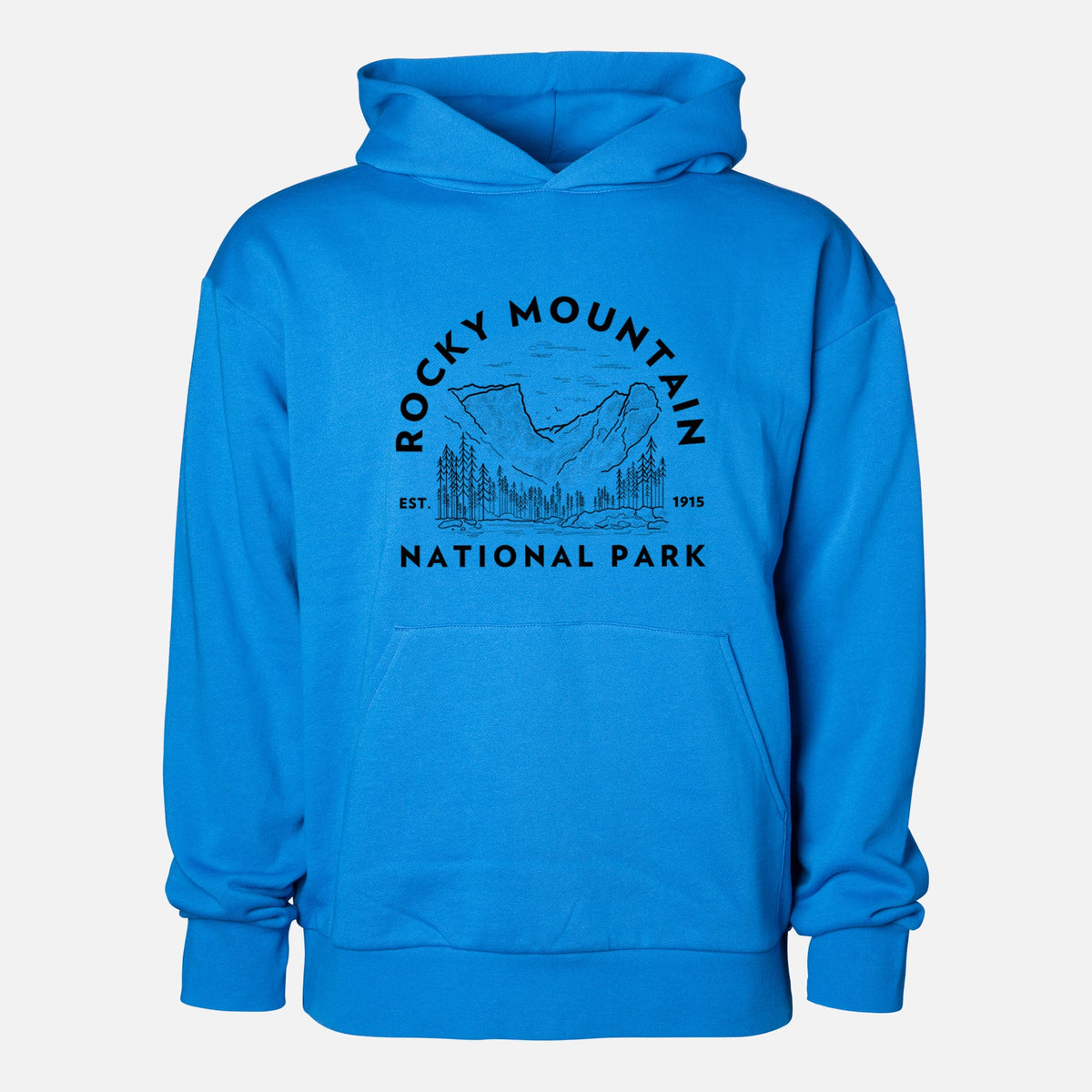 Rocky Mountain National Park  - Statement Midweight Hoodie