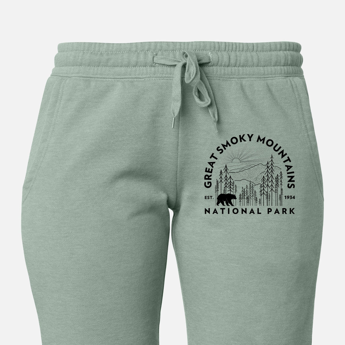 Great Smoky Mountains National Park - Women's Cali Wave Jogger Sweatpants