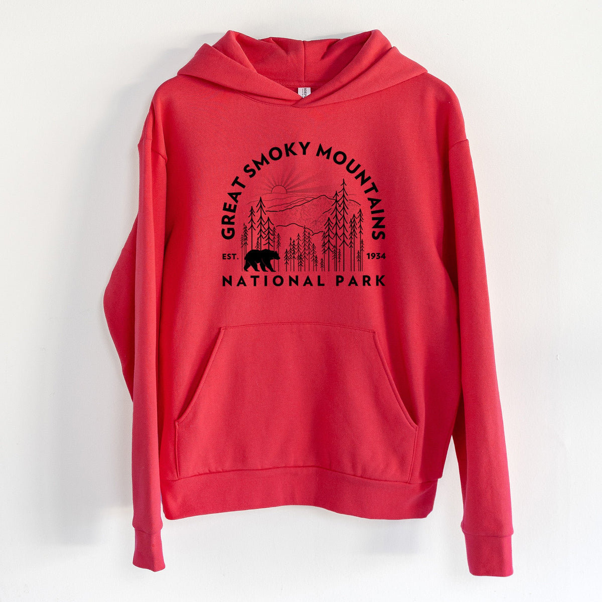Great Smoky Mountains National Park  - Statement Midweight Hoodie