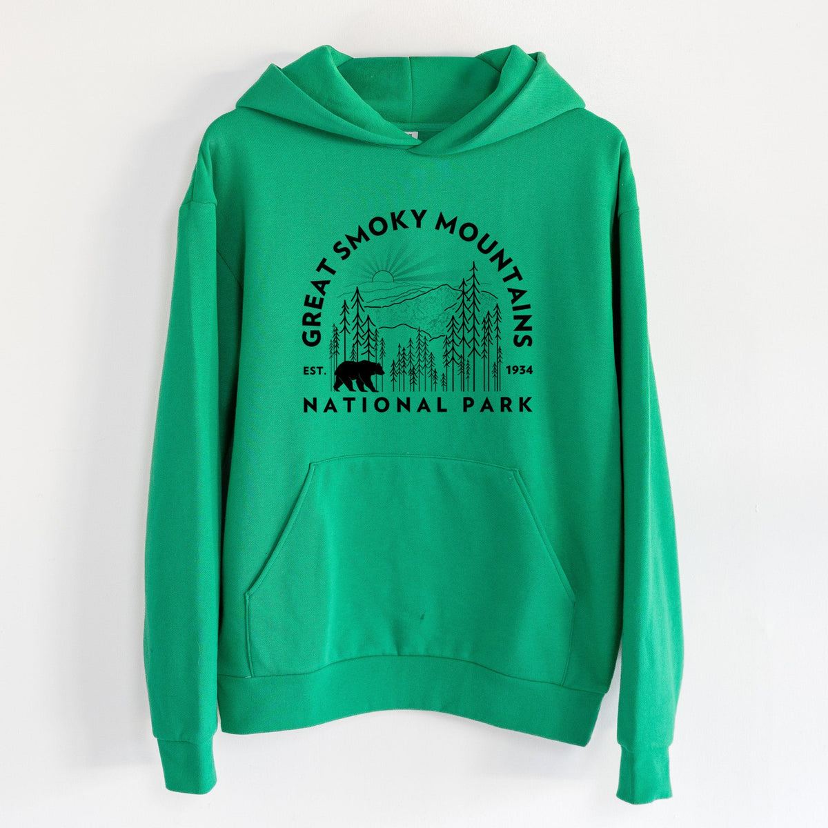Great Smoky Mountains National Park  - Statement Midweight Hoodie