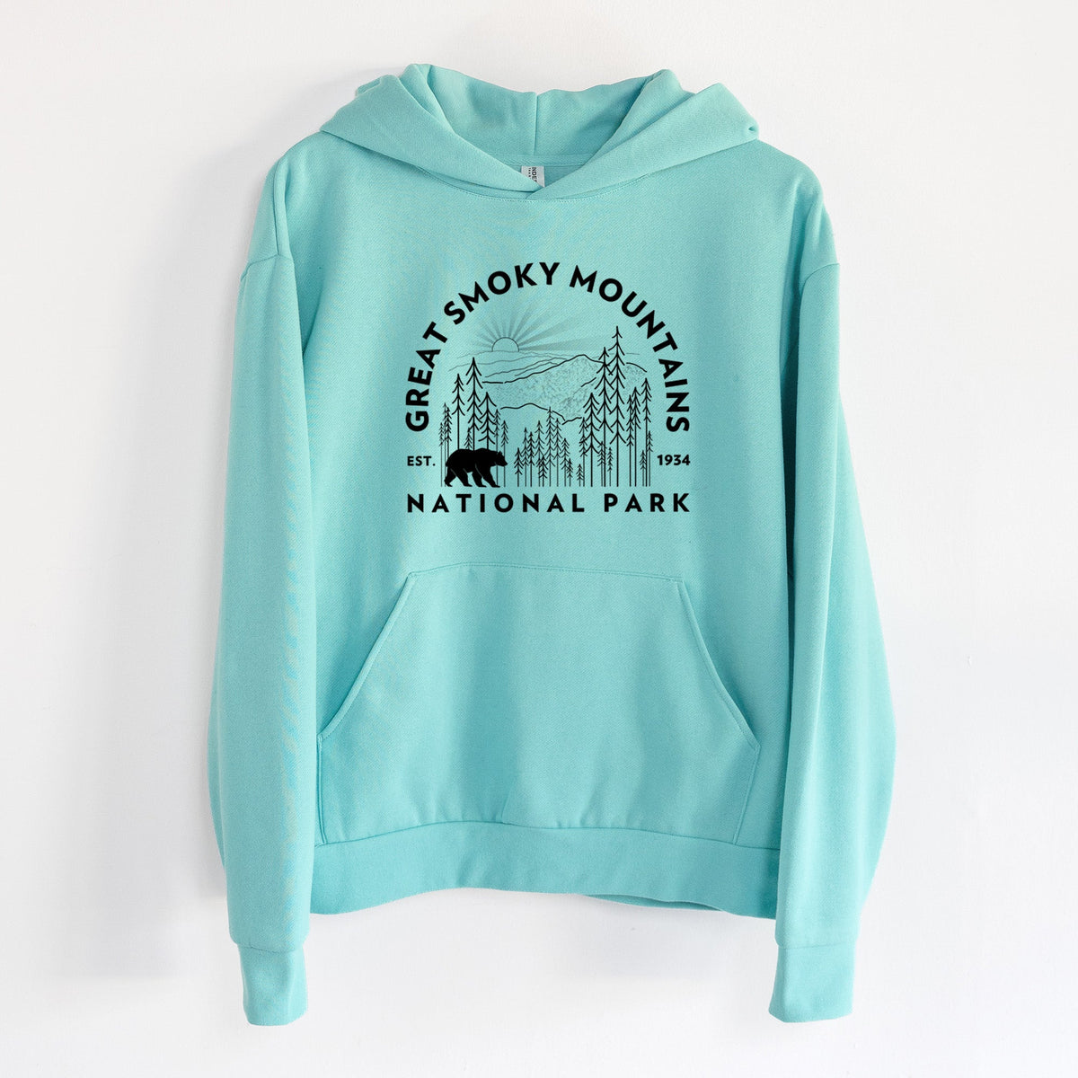 Great Smoky Mountains National Park  - Statement Midweight Hoodie