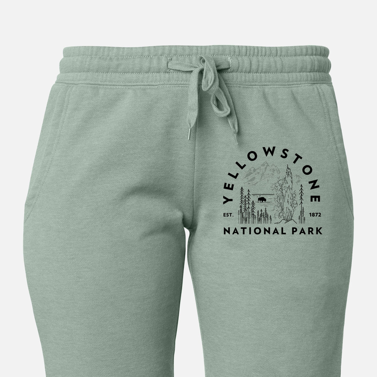 Yellowstone National Park - Women's Cali Wave Jogger Sweatpants