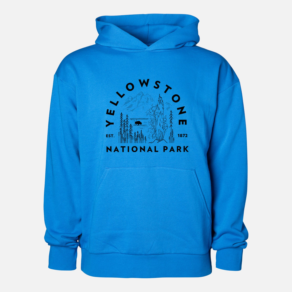 Yellowstone National Park  - Statement Midweight Hoodie