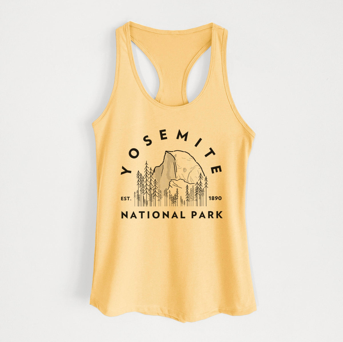 Yosemite National Park - Women's Racerback Tanktop