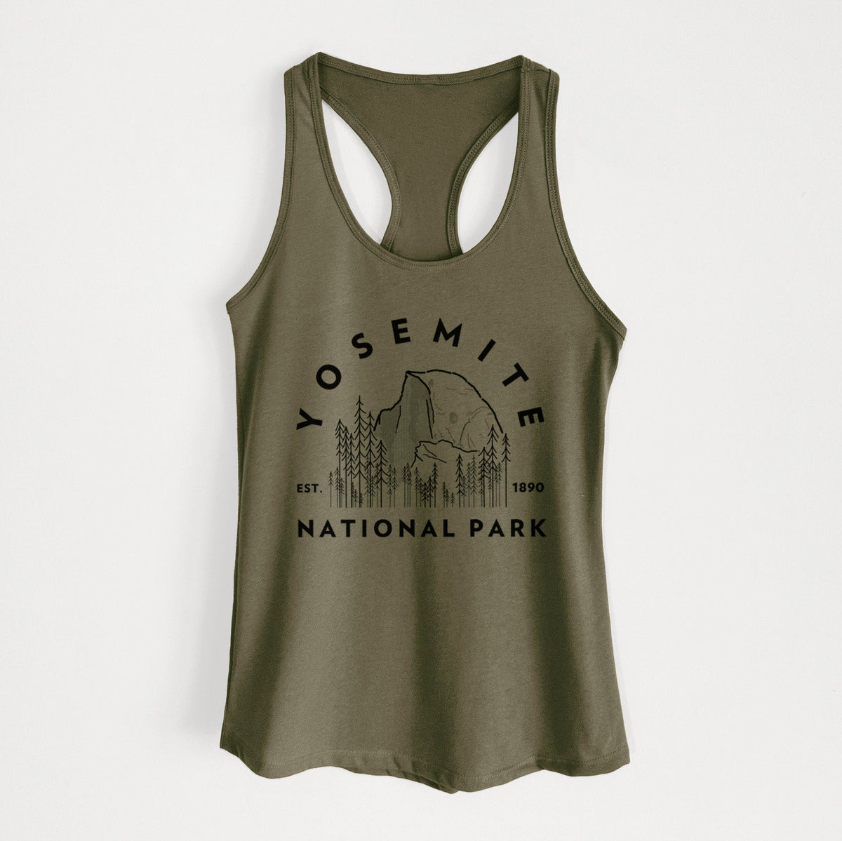 Yosemite National Park - Women's Racerback Tanktop
