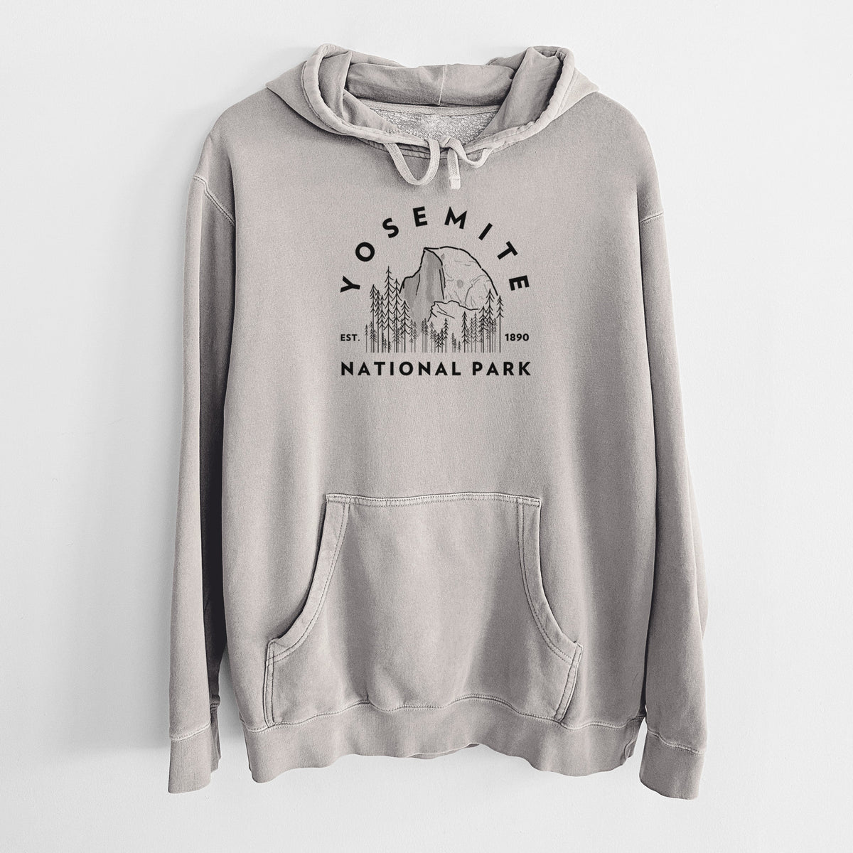 Yosemite National Park - Unisex Pigment Dyed Hoodie