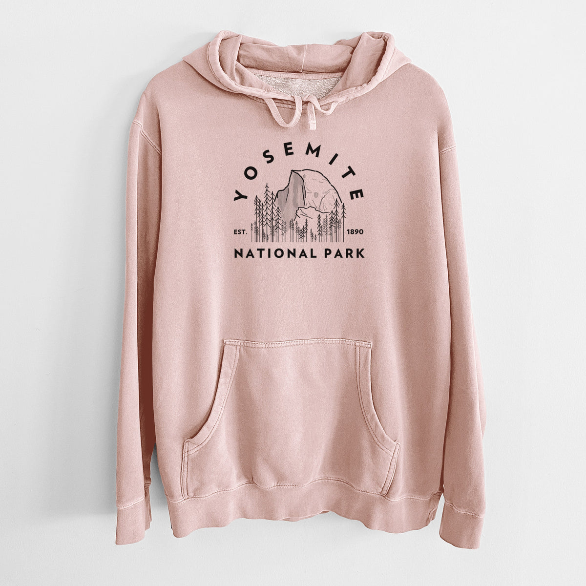 Yosemite National Park - Unisex Pigment Dyed Hoodie