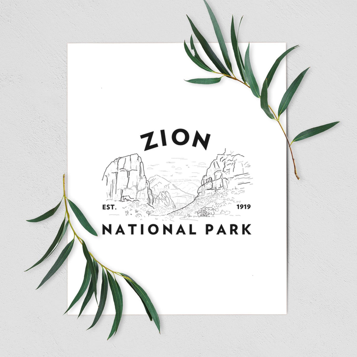 Zion National Park - Fine Art Print