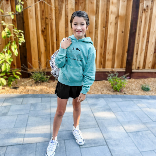 Zion National Park - Youth Pigment Dyed Hoodie