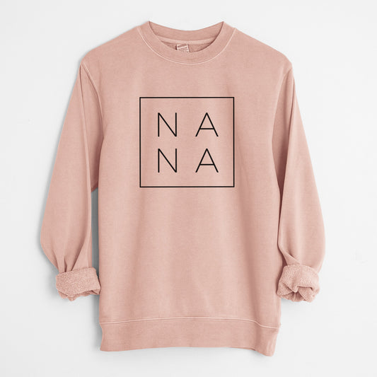 Nana Boxed - Unisex Pigment Dyed Crew Sweatshirt
