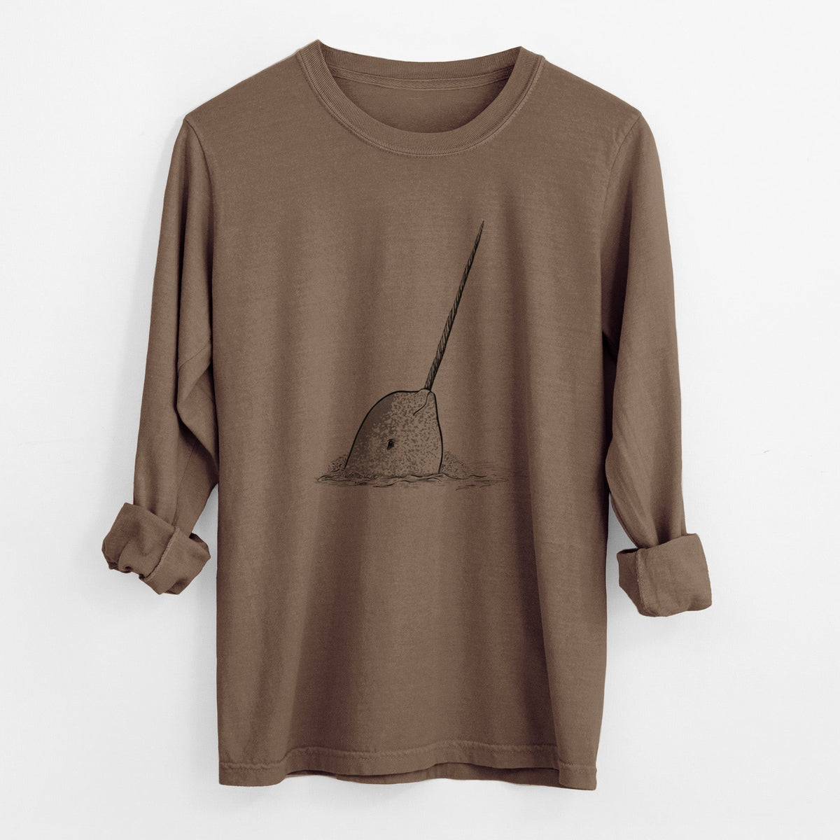 Narwhal - Monodon monoceros - Unisex Comfort Colors 100% Cotton Long Sleeve