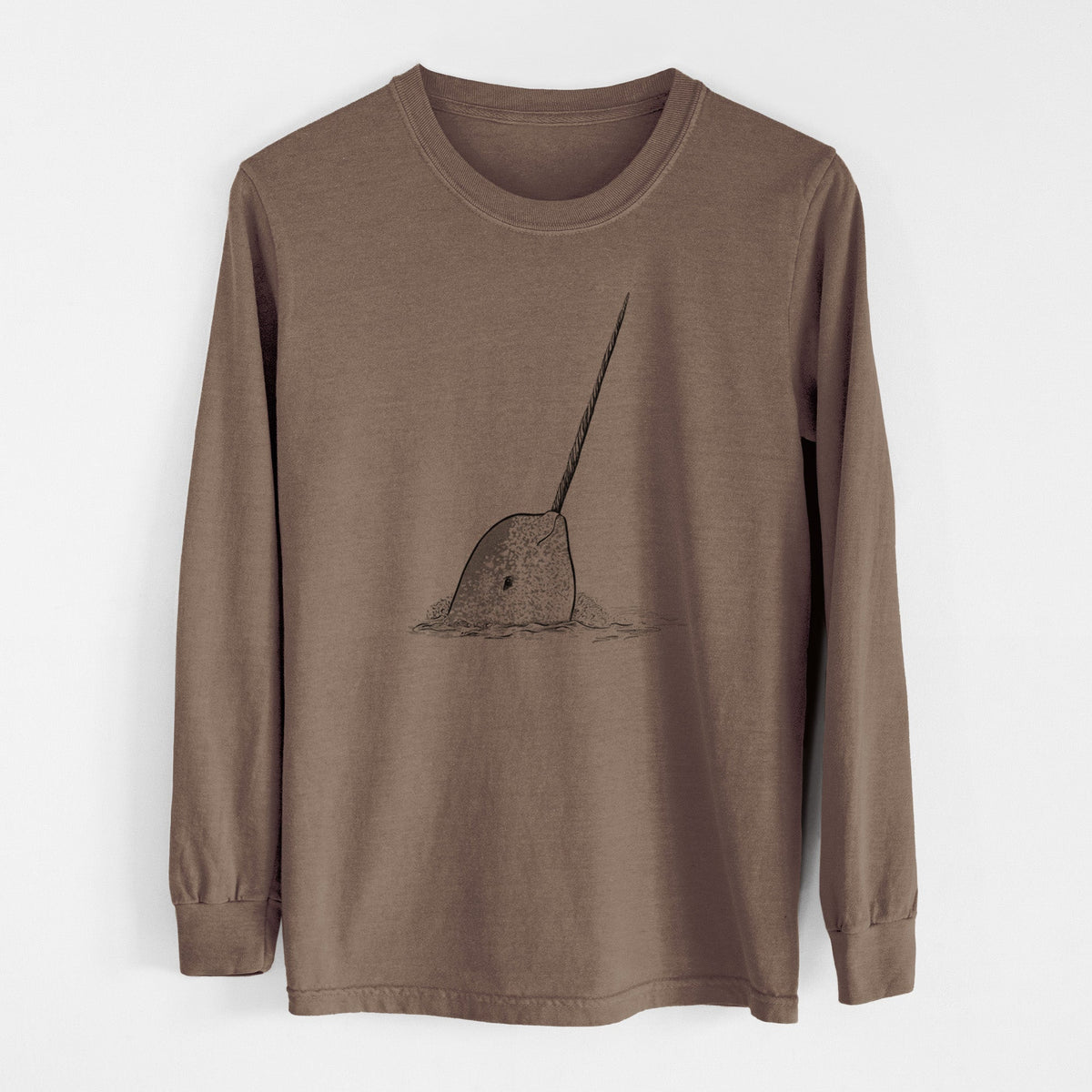 Narwhal - Monodon monoceros - Unisex Comfort Colors 100% Cotton Long Sleeve