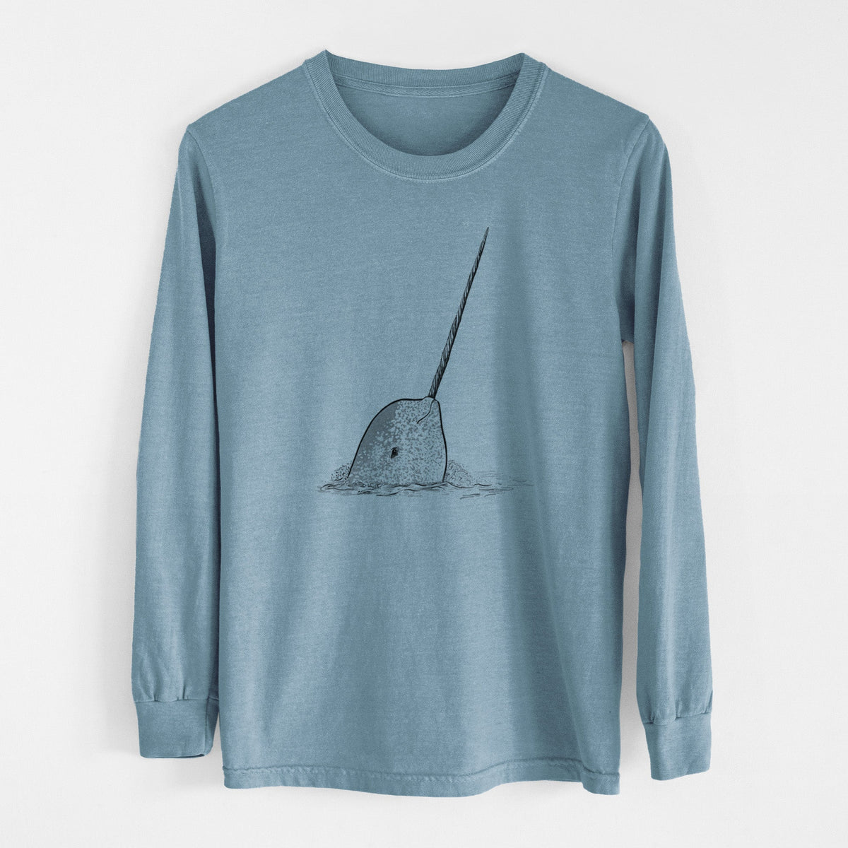 Narwhal - Monodon monoceros - Unisex Comfort Colors 100% Cotton Long Sleeve