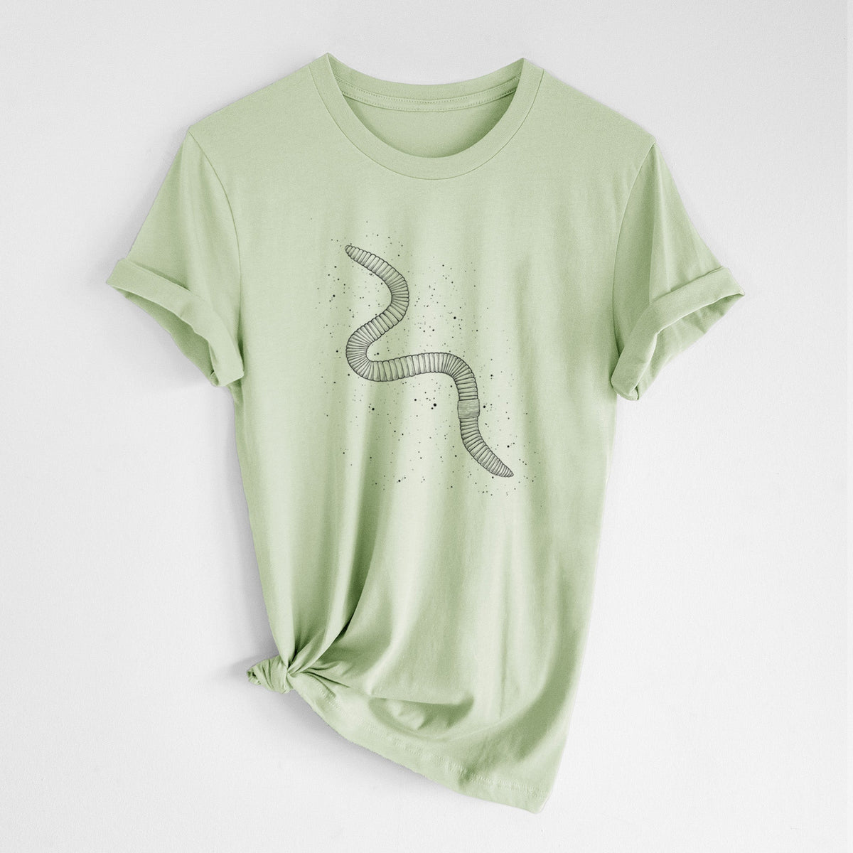Common Earthworm - Nightcrawler - Lumbricus terrestris - Lightweight 100% Cotton Unisex Crewneck