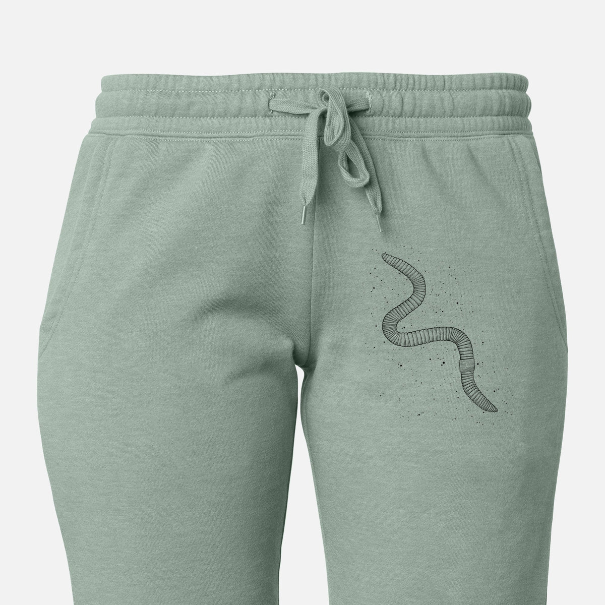 Common Earthworm - Nightcrawler - Lumbricus terrestris - Women's Cali Wave Jogger Sweatpants